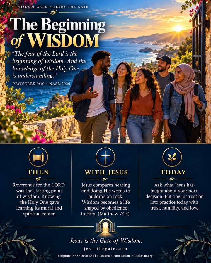 WISDOM GATE 25/25 — The Beginning of Wisdom