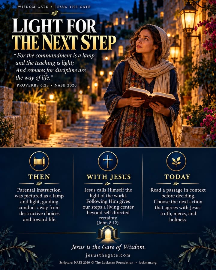 WISDOM GATE 14/25 — Light for the Next Step