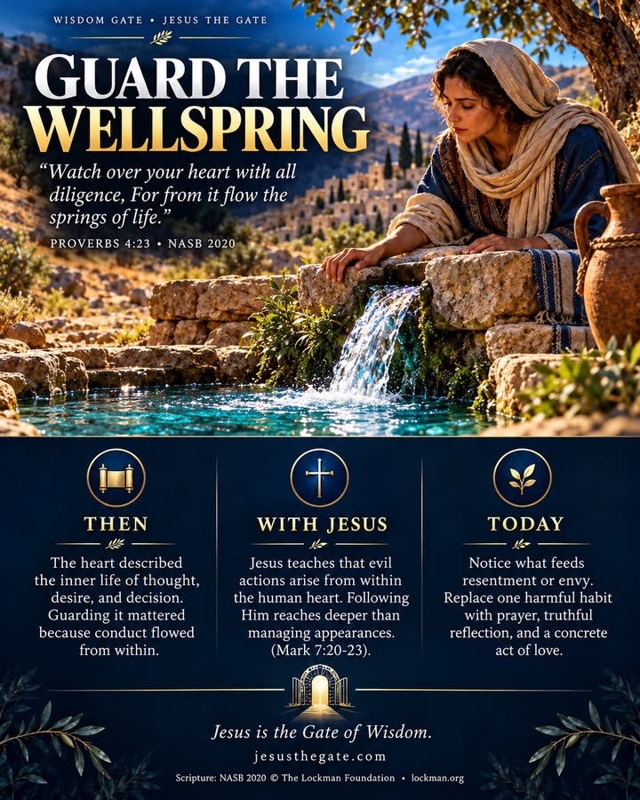 WISDOM GATE 03/25 — Guard the Wellspring