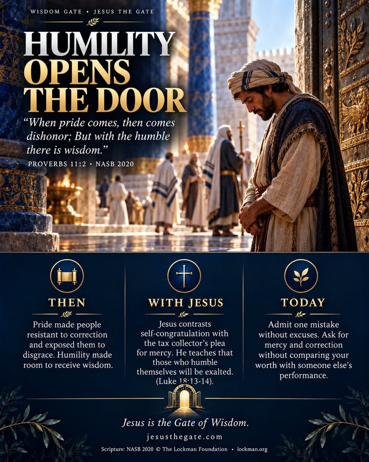 WISDOM GATE 11/25 — Humility Opens the Door