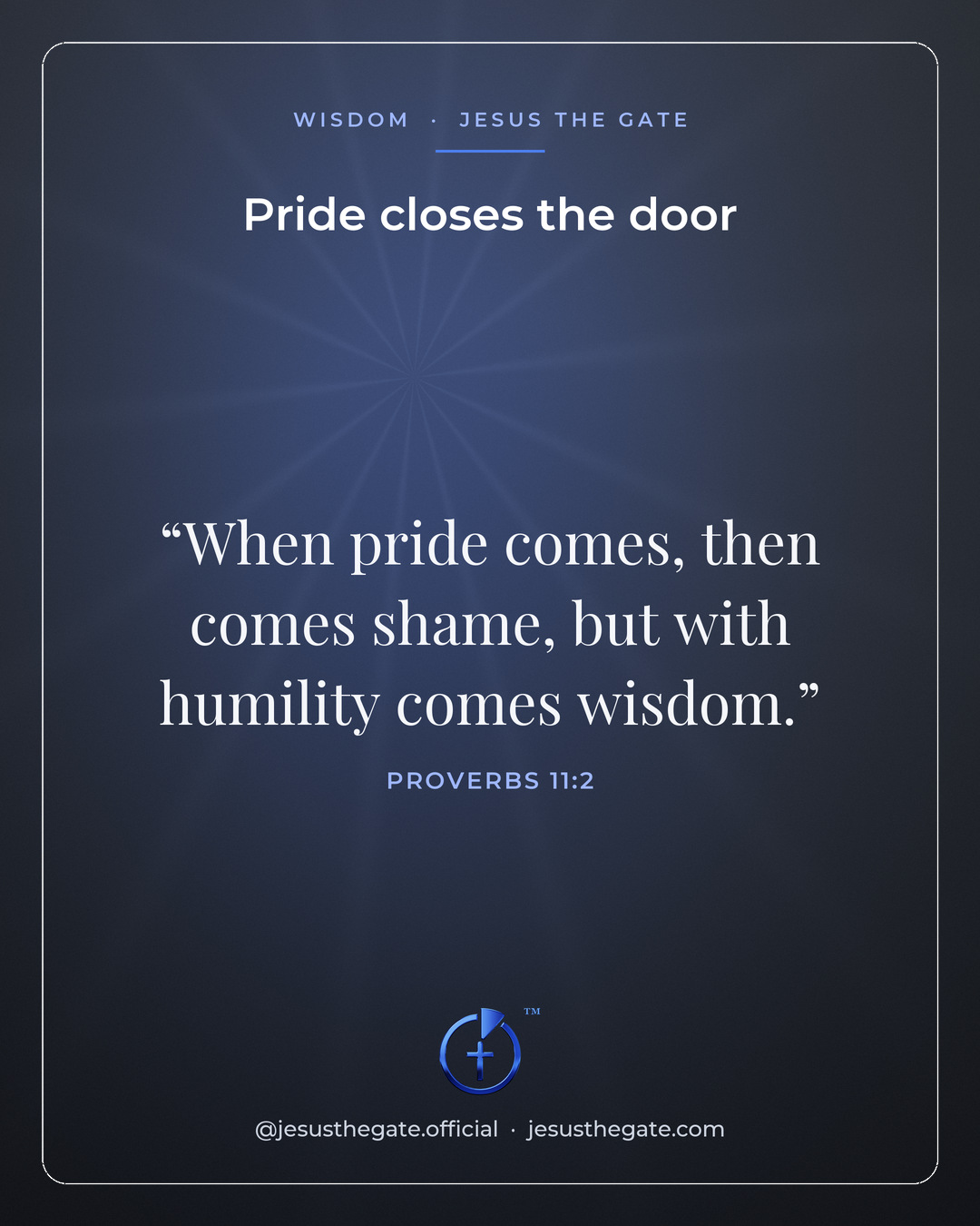 Pride closes the door