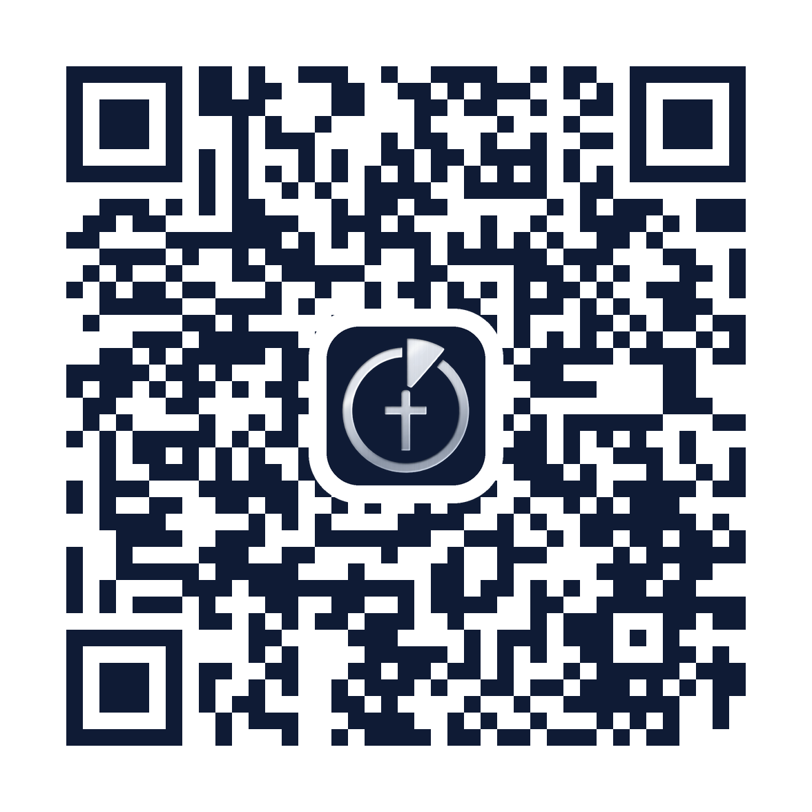 QR code to download The Gospel in Five Minutes